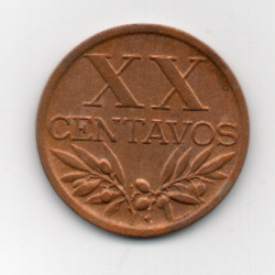 Portugal XX Centavos 1949 BE