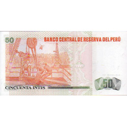 Peru 50 Intis 1987