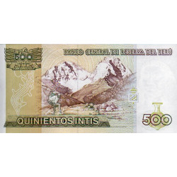 Peru 500 Intis 1985