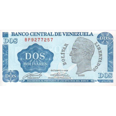 Venezuela 2 Bolívares 1989