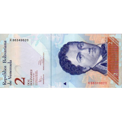 Venezuela 2 Bolívares 2012