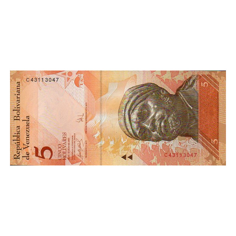 Venezuela 5 Bolívares 2007