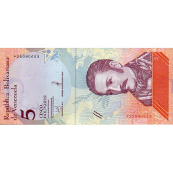 Venezuela 5 Bolívares 2018