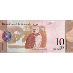 Venezuela 10 Bolívares 2014