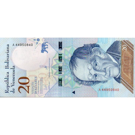 Venezuela 20 Bolívares 2018