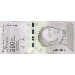 Venezuela 200 Mil Bolívares 2020