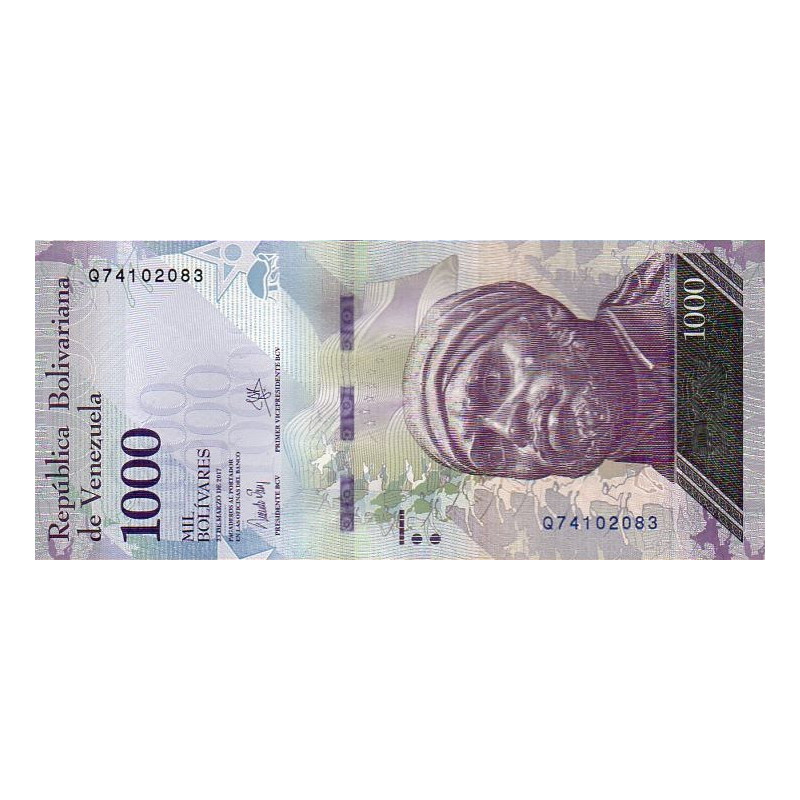 Venezuela 1000 Bolívares 2017