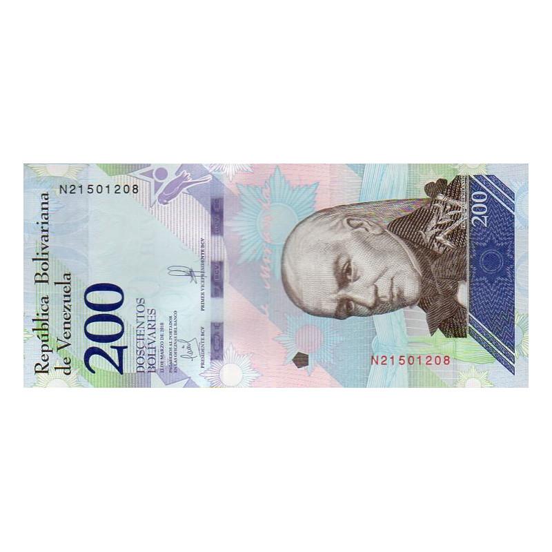 Venezuela 200 Bolívares 2018