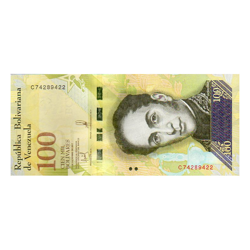 Venezuela 100 Bolívares 2017