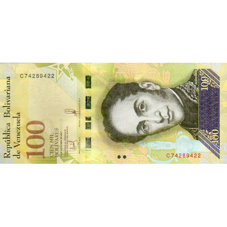 Venezuela 100 Bolívares 2017