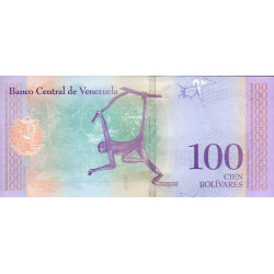 Venezuela 100 Bolívares 2018