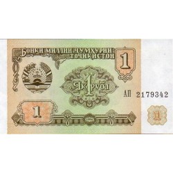 Tadjiquistão 1 Ruble 1994