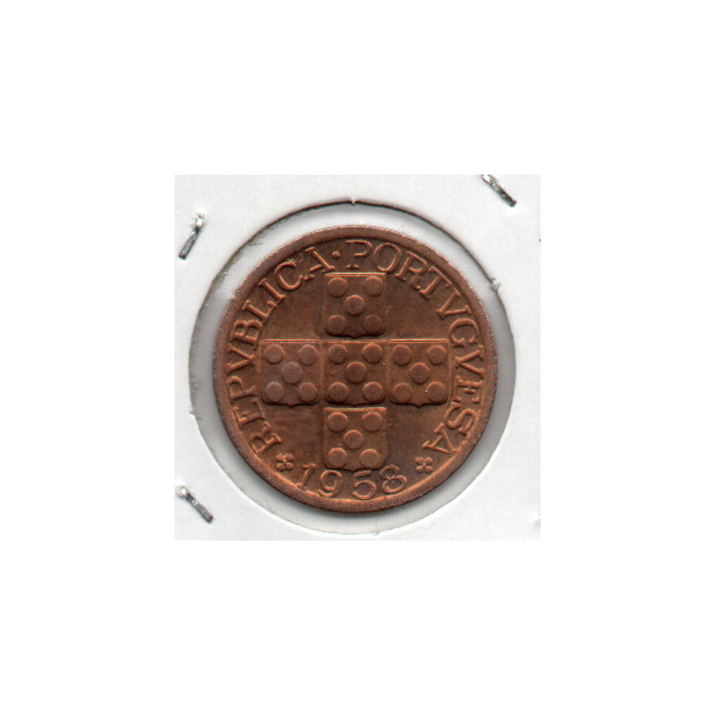 Portugal XX Centavos 1958 Sob