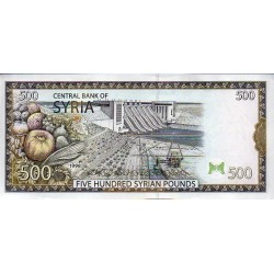 Síria 500 Pounds 1998