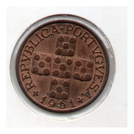 Portugal XX Centavos 1961 Sob