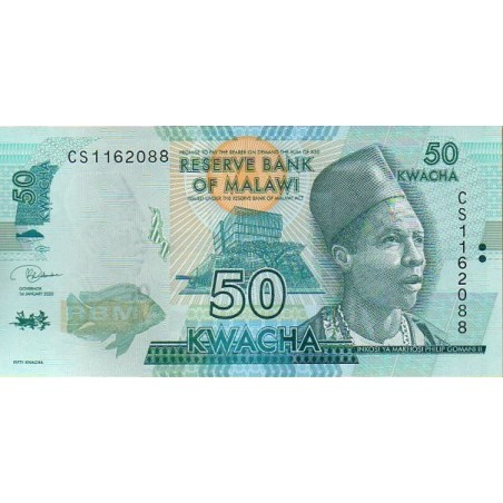 Malawi 50 Kwacha 2020