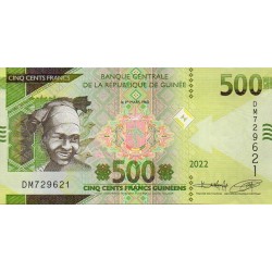 Guiné 500 Francs 2022