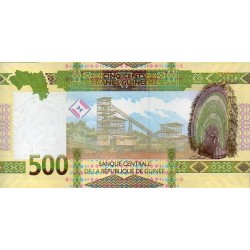 Guiné 500 Francs 2022