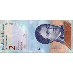 Venezuela 2 Bolívares 2013