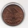 Portugal XX Centavos 1961 Sob