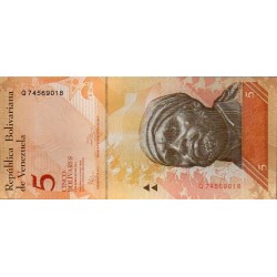 Venezuela 5 Bolívares 2011