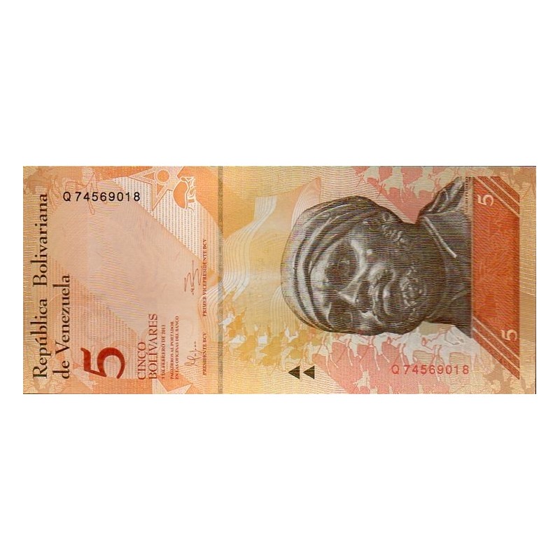 Venezuela 5 Bolívares 2011