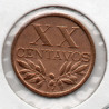 Portugal XX Centavos 1962 MBC+
