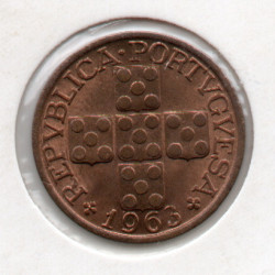 Portugal XX Centavos 1963 Sob