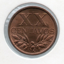 Portugal XX Centavos 1963 Sob