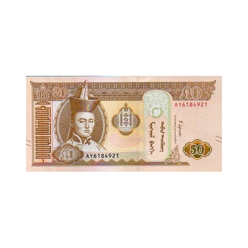 Mongólia 50 Tugrik 2019