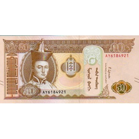 Mongólia 50 Tugrik 2019