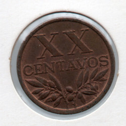 Portugal XX Centavos 1965 BE