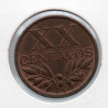 Portugal XX Centavos 1965 BE