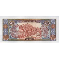 Laos 500 Kip 1988