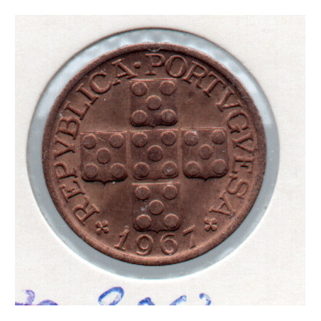 Portugal XX Centavos 1967 Sob