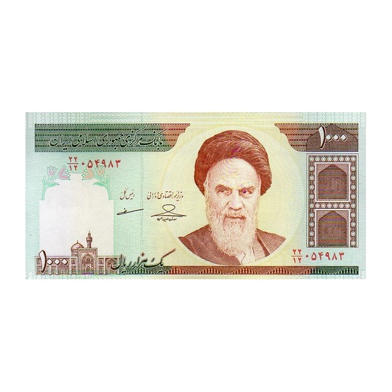 Irão 1000 Rials ND 2008-13