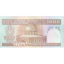 Irão 1000 Rials ND 2008-13