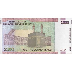 Irão 2000 Rials ND 2008-13