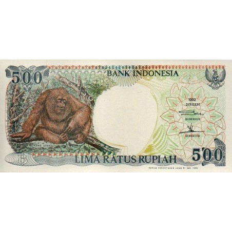 Indonésia 500 Rupiah 1992