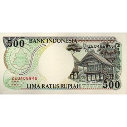 Indonésia 500 Rupiah 1992