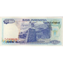 Indonésia 1000 Rupiah 1992