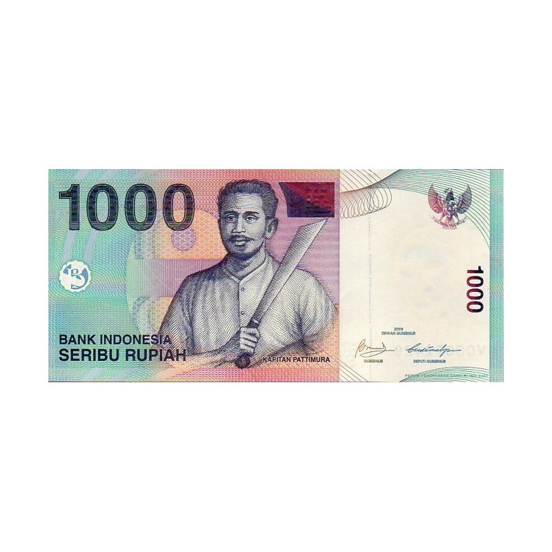 Indonésia 1000 Rupiah 2009