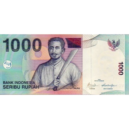 Indonésia 1000 Rupiah 2009