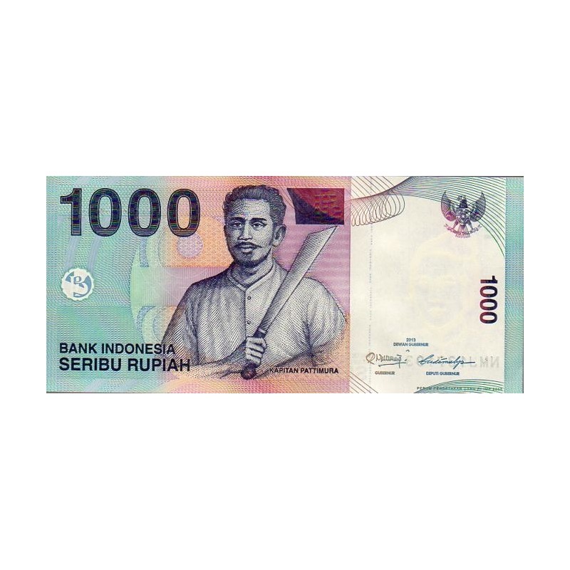 Indonésia 1000 Rupiah 2013