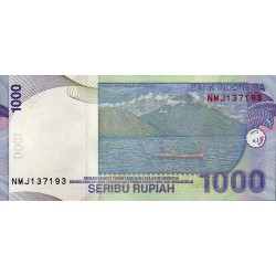 Indonésia 1000 Rupiah 2013