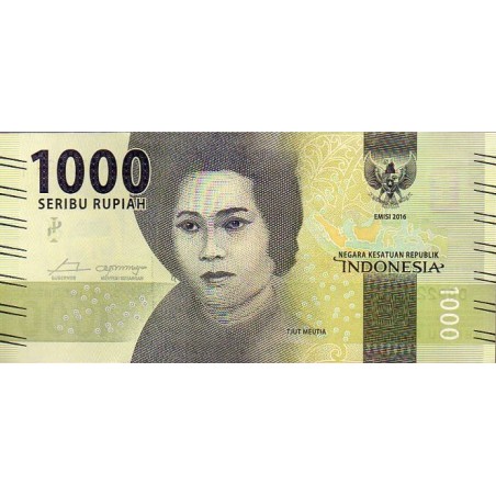 Indonésia 1000 Rupiah 2016