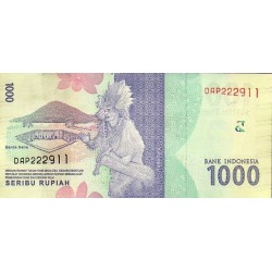 Indonésia 1000 Rupiah 2016