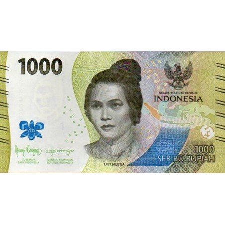 Indonésia 1000 Rupiah ND 2016-21