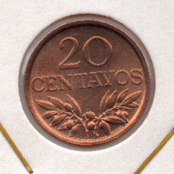 Portugal 20 Centavos 1974 Sob