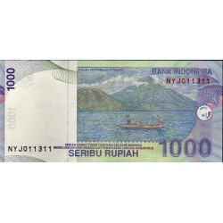 Indonésia 1000 Rupiah 2011